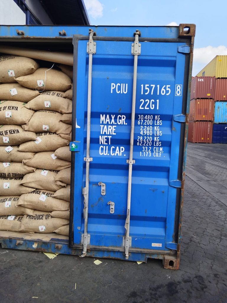 coffee export in kenya